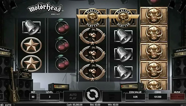 Motorhead Slot Machine Netent