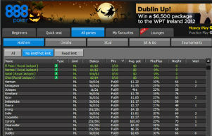 888 Poker Player List