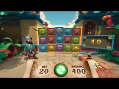 A view from Gonzo's Quest VR by NetEnt.