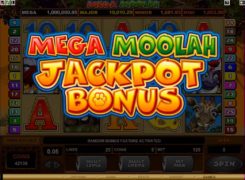 Mega Moolah Jackpot Bonus
