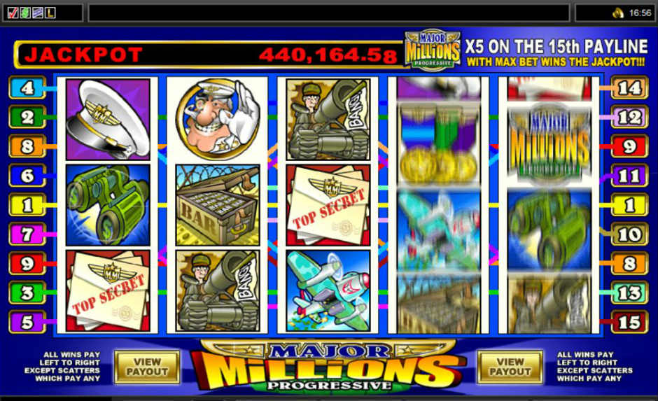 Major Millions Slot Machine